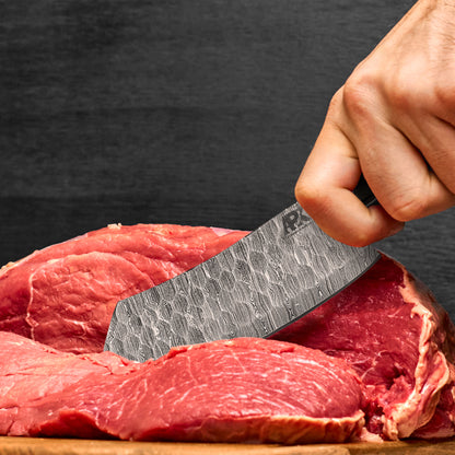 Premium Damascus Chef Knife Set – 5-Piece Professional Kitchen Collection