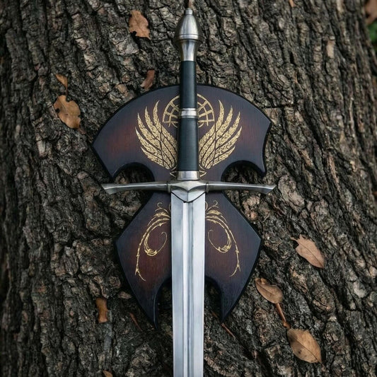 Andúril – Flame of the West Sword Replica Aragorn King Medieval Fantasy Sword medieval decor